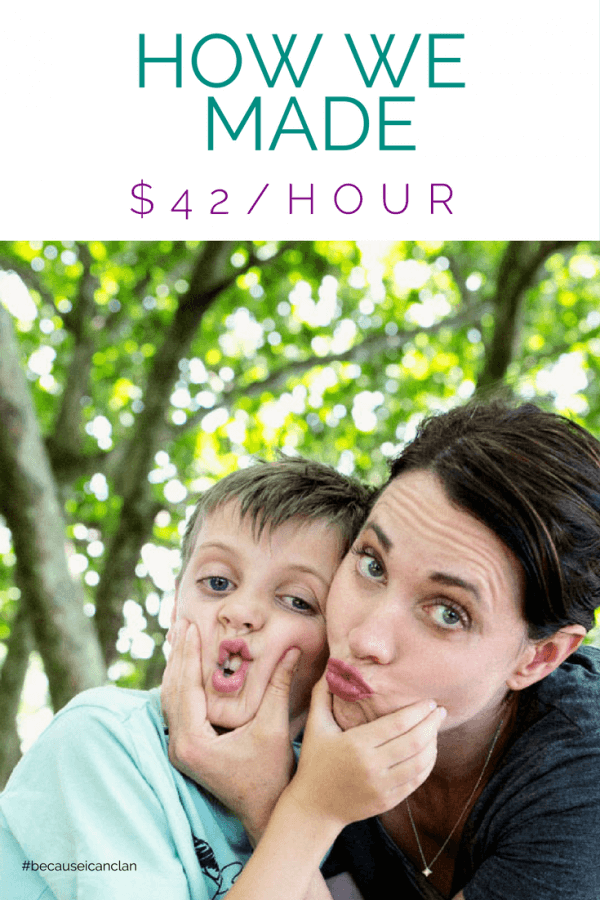 How We Made $42 Dollars an Hour (on Vacation)